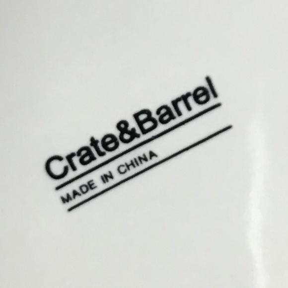 Crate & Barrel 3 Part Divided Serving Bowls Plate Tray Like New! - Picture 2 of 12